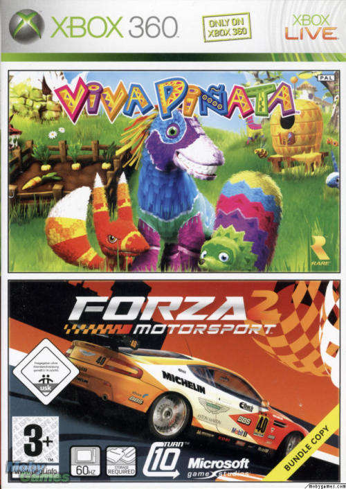 Viva Pinata & Forza Motorsport 2 - 2 Game Bundle (Xbox 360) (2 Discs)