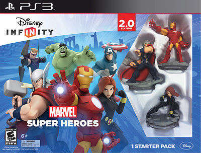 Disney Infinity 2.0 Marvel Super Heroes Starter Pack (PS3)