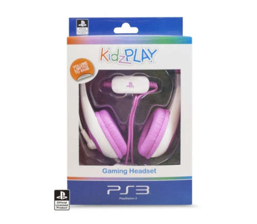 Kidzplay Stereo Gaming Headset - Pink (PS3)