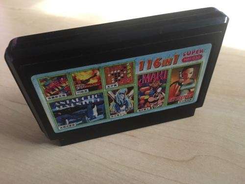 116 in 1 - NES - 8-bit - Famiclone - Golden China (Retro) - FREE SHIPPING!!!