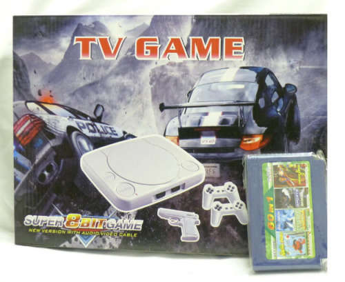 Famiclone - 8-bit - Golden China - TV Game Console + Games - FREE SHIPPING!!!