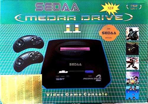 SEDA MEGA DRIVE 2 - With 368 Games (16-BIT Retro Sega)