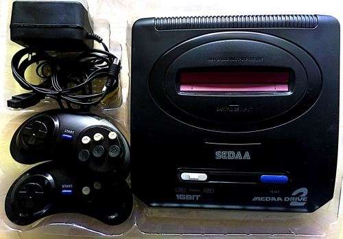 SEDA MEGA DRIVE 2 - With 368 Games (16-BIT Retro Sega)
