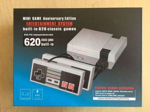 Nintendo Entertainment System Anniversary Edition Console + 620 Games.