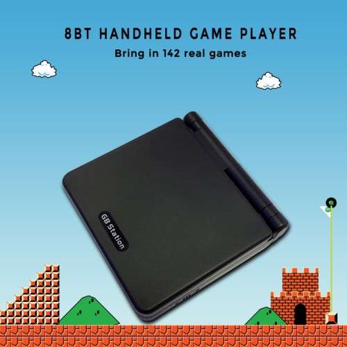 Gameboy GB Station SP Light Handheld Console with over 1000 Games.