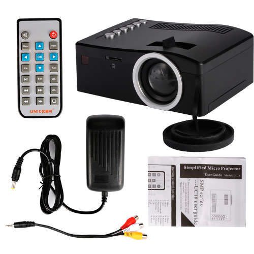 UNIC UC18 Mini Portable video Projector Full HD 1080P
