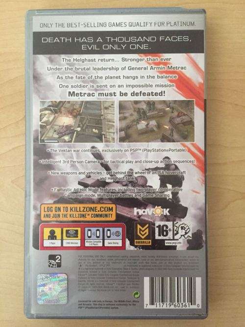 Killzone: Liberation - Platinum Edition (PSP)