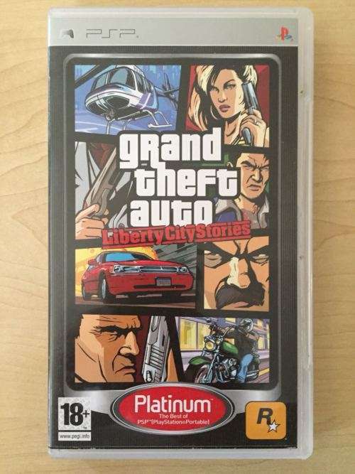 Grand Theft Auto: Liberty City Stories Platinum Edition (PSP)