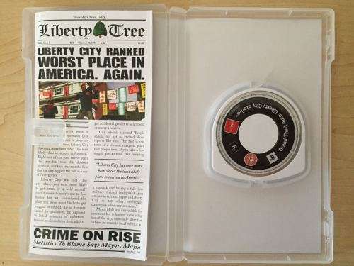Grand Theft Auto: Liberty City Stories Platinum Edition (PSP)