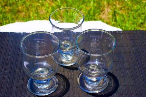 Brandy/whiskey sniffer Glass Set (x3)