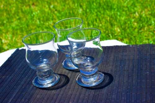 Brandy/whiskey sniffer Glass Set (x3)