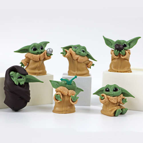 Grogu (Baby Yoda) Figurine Set 1 - Free shipping