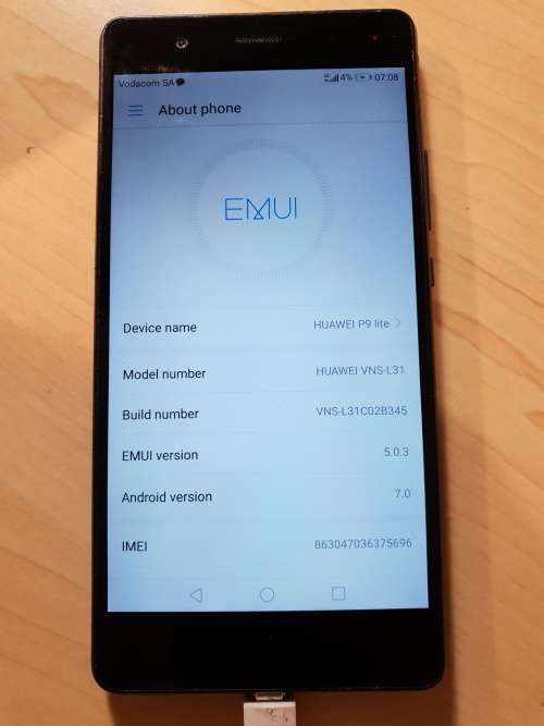 Huawei P9 Lite excellent condition