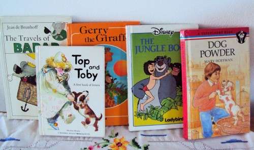 Collection vintage children's books (winning bid gets all 5)