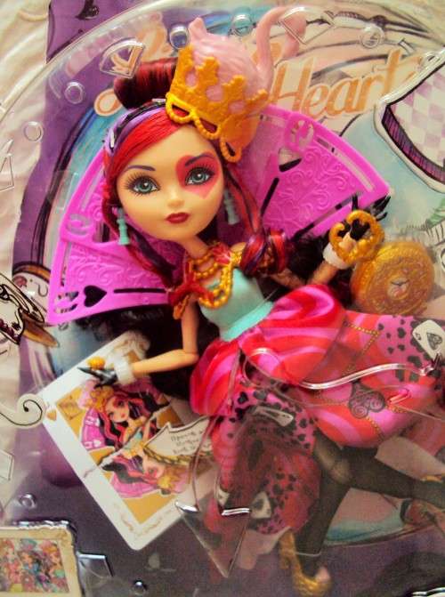 Lizzie Hearts, Ever After High  (in stock,new in orig box)