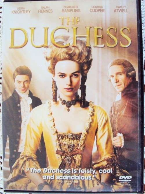 The Duchess with Keira Knightly and Ralph Fiennes - good cond