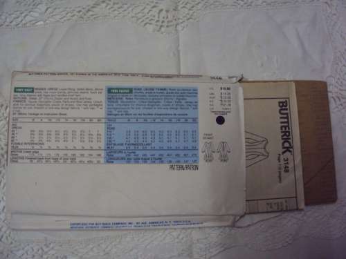 Butterick 3148 Nicole Miller Fast & Easy Loose fit flared dress Size 12-16 UNCUT