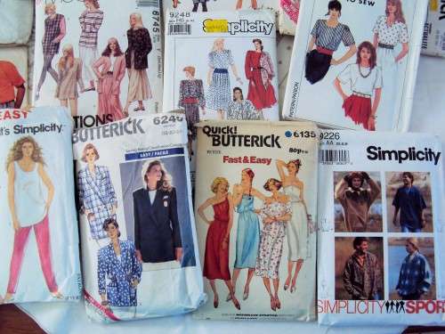 JOB LOT 22 sewing patterns ladies ***not checked if complete (includes wedding dress pattern