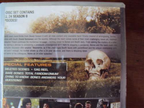 BONES The Complete Eighth Season (6x discs) Once Upon a crime edition