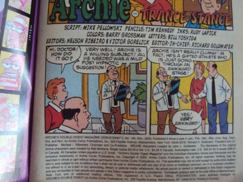 LOT of 8 Archie Library comic digests 2 are DOUBLE DIGESTS, all firmly bound good