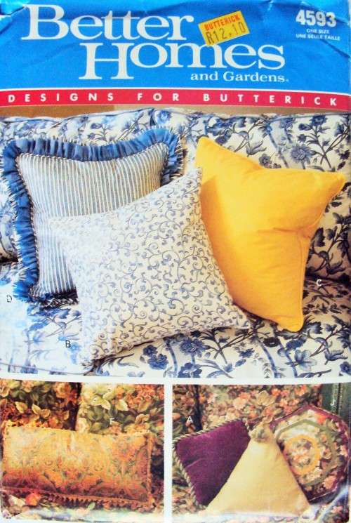 Better Homes & Gardens Butterick 4593 One size **Uncut factory folded 90's Vintage