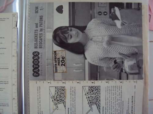 Flip File of HAND KNITTING PATTERNS for the family over 15 patterns