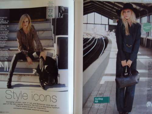 BURDA Style 8/2013 mag + Designer pattern in pattern insert **Good cond