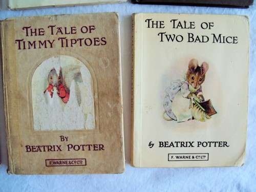 Collection of 8 BEATRIX POTTER books - F. Warne & Co  Vintage collector children's books