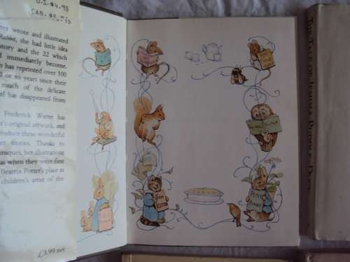 Collection of 8 BEATRIX POTTER books - F. Warne & Co  Vintage collector children's books