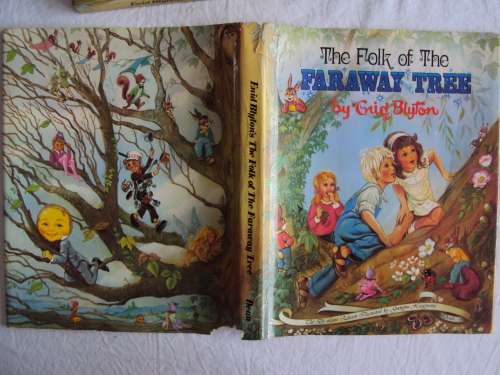 The Folk of the FARAWAY TREE by Enid Blyton VGC h/c & d/jkt Published by Dean & Son 1983