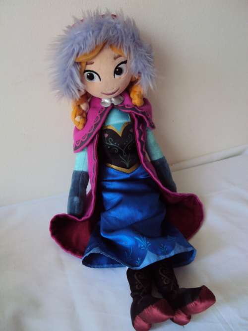 Adorable Anna from Frozen rag doll (perfect for the younger child) 54cm tall VGC