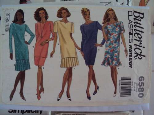 Job Lot "AA" of 16x Ladies sewing patterns (cut, not checked) -