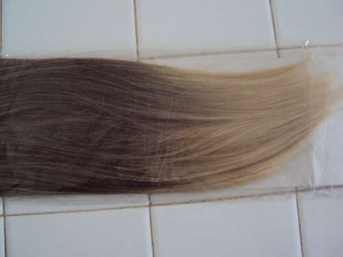 Clip in hair extension sexy new styles 63cm long two tone colour, soft & silky **still sealed New
