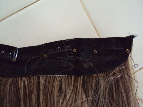 Clip in hair extension sexy new styles 63cm long two tone colour, soft & silky **still sealed New