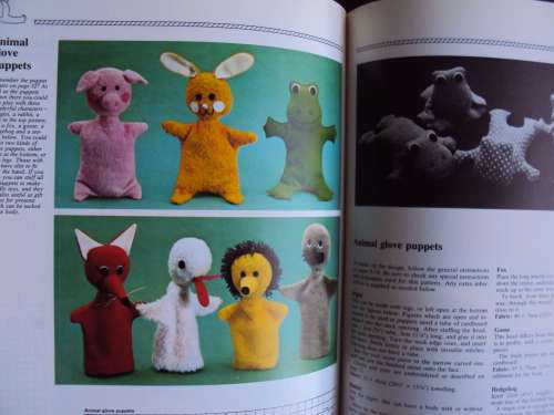 *Book Sale* The Splendid Soft Toy Book 90's vintage by Pan Books  VGC, firmly bound