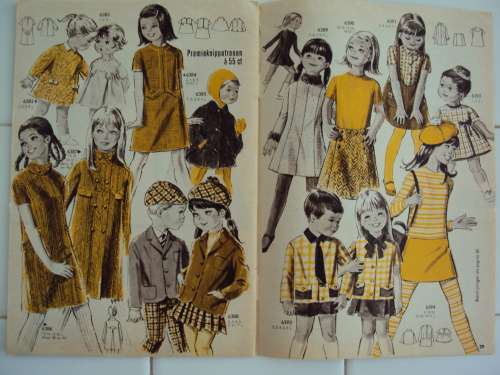 Vintage MARION No.223 Jan 1967 Swinging Sixties patterns Sewing mag (Holland/Dutch)  complete
