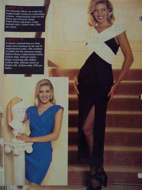 Essentials sewing Pattern E77 2x Stunning Evening Dresses Sizes 10-18