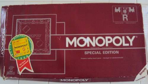 Special Edition MONOPOLY Bilingual Metrotoy under licence of John Waddington Ltd