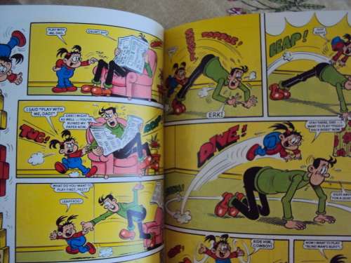 The BEANO BOOK 1992 Vintage hard cover VGC