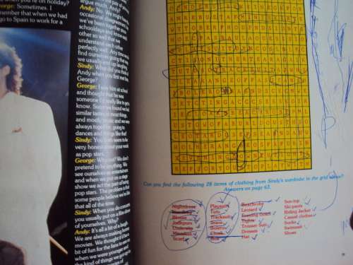 Sindy Annual 1985 hard cover, firmly bound