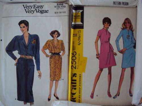 JOB LOT #46 Sassy Stash of 14x Ladies sewing patterns  **patterns are cut, not checked
