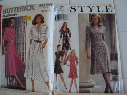 JOB LOT #46 Sassy Stash of 14x Ladies sewing patterns  **patterns are cut, not checked