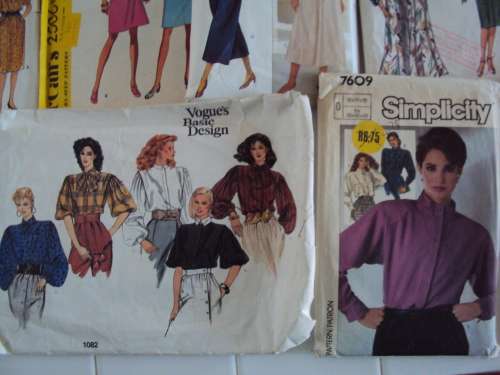 JOB LOT #46 Sassy Stash of 14x Ladies sewing patterns  **patterns are cut, not checked
