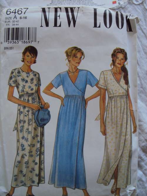 Prettiest long Dresses NEW LOOK 6467 Size 6-16  checked & complete