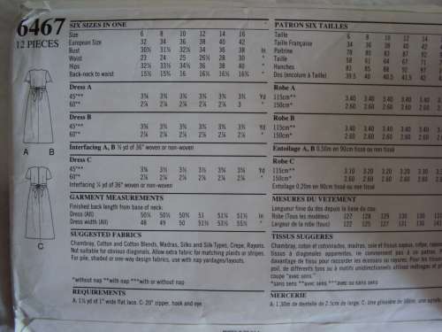 Prettiest long Dresses NEW LOOK 6467 Size 6-16  checked & complete