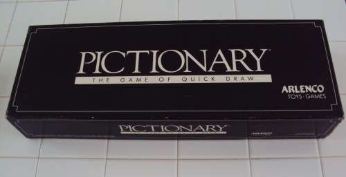 PICTIONARY the game of guick draw by Arlenco Toys board game  3-6 players Ages 12-Adult - complete