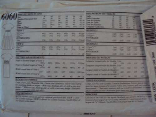 Dress flared or straight skirt with pockets NEW LOOK 6060 Size 8-18  **COMPLETE & CHECKED