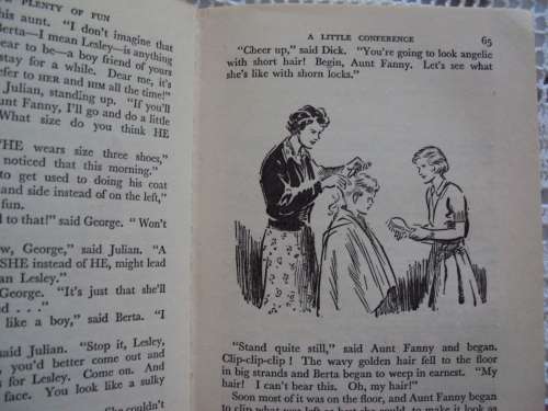 FIVE HAVE PLENTY OF FUN Enid Blyton - FIRST PRINT 1955 firmly bound, spine tape & prev owner 183pgs