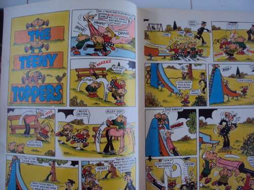 The TOPPER BOOK 1986 Vintage hard cover (*spine taped at bottom, otherwise good cond)