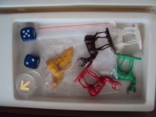 POLECONOMY board game Metrotoy only 4 x plastic Springbok tokens, no life ins cards(box wear&tear)
